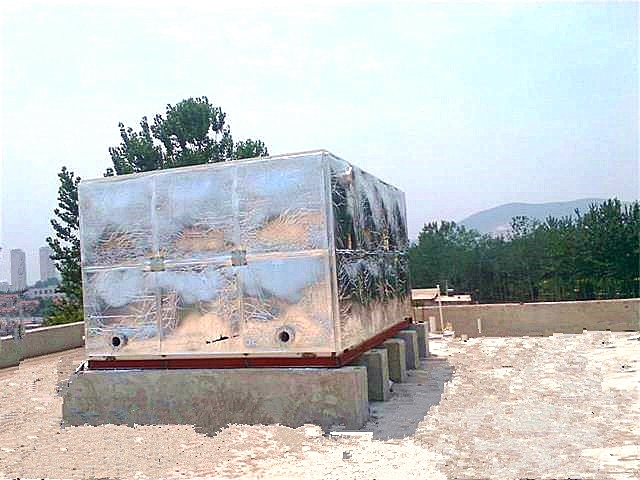 薊縣福源老年公（gōng）寓24m3玻璃鋼橡塑保溫水箱