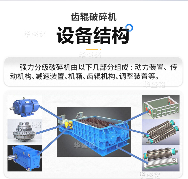 強（qiáng）力雙（shuāng）齒輥破（pò）碎機