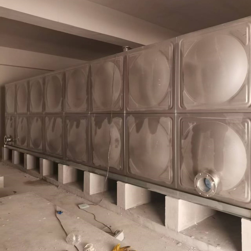 河北保定市消防水箱安裝（zhuāng）完成