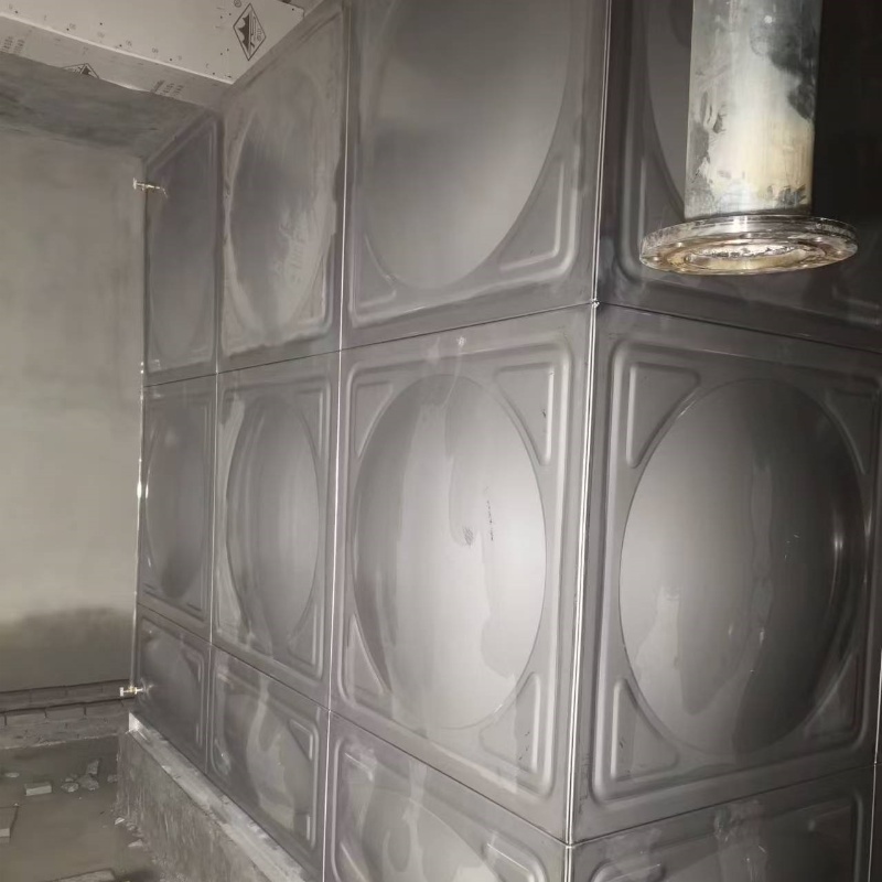 煙台水箱安裝完成